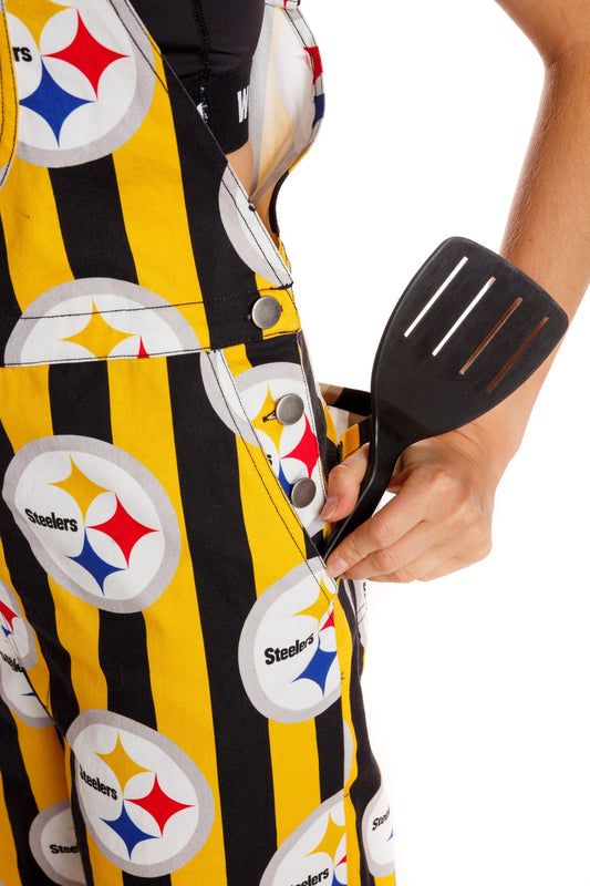 The Pittsburgh Steelers | Ladies Unisex NFL Overalls - Shinesty