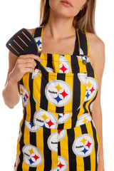 The Pittsburgh Steelers | Ladies Unisex NFL Overalls - Shinesty