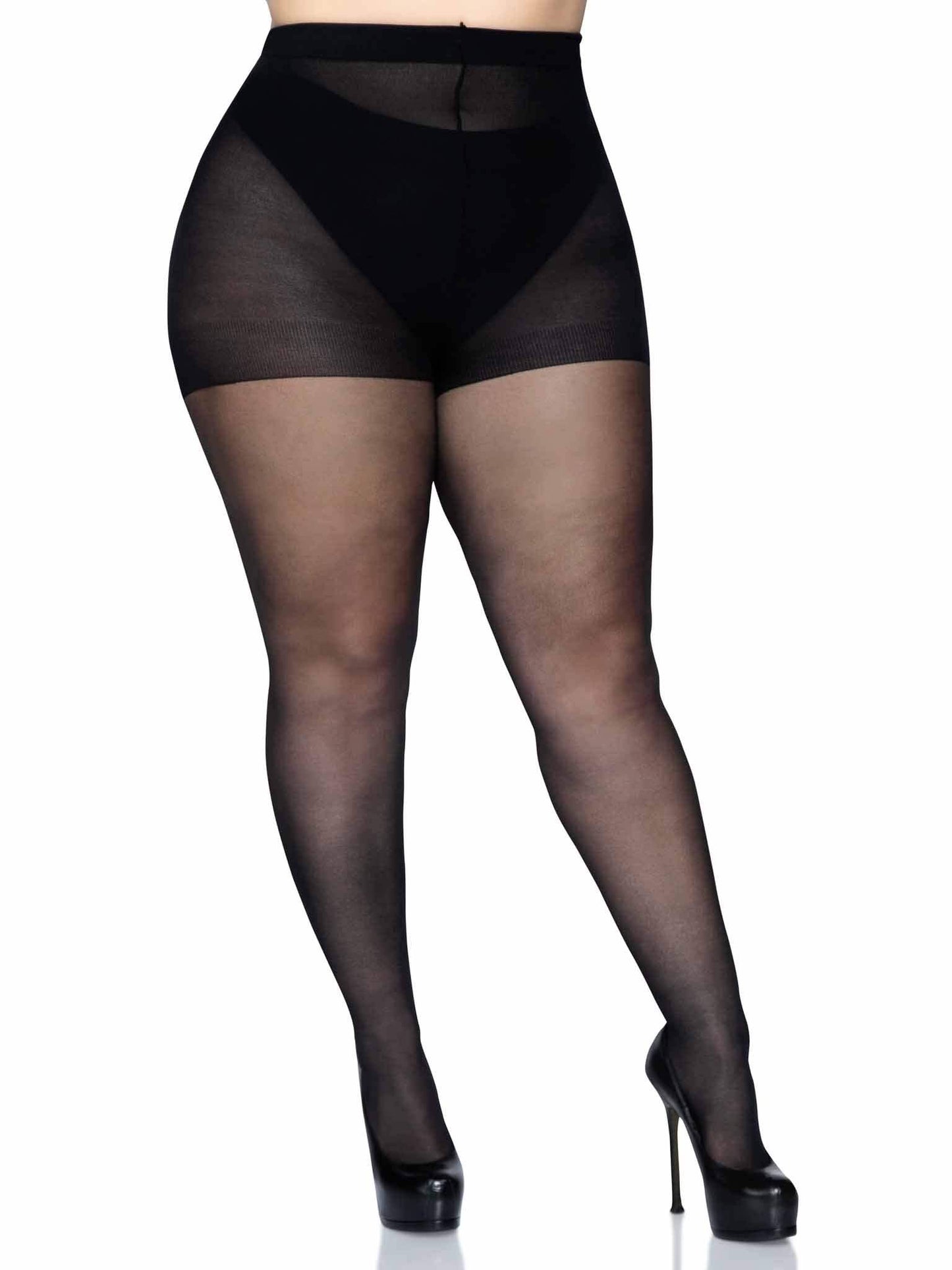 Cadi Sheer Backseam Pantyhose