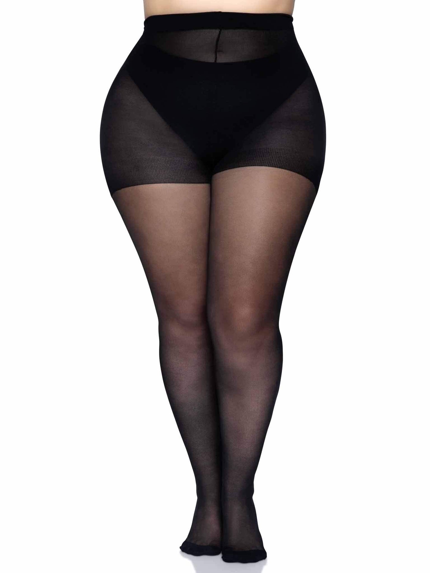 Nyx Sheer Cuban Heel Tights
