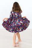 Fangtastic 3/4 Sleeve Pocket Twirl Dress - Mila & Rose ® - Flyclothing LLC