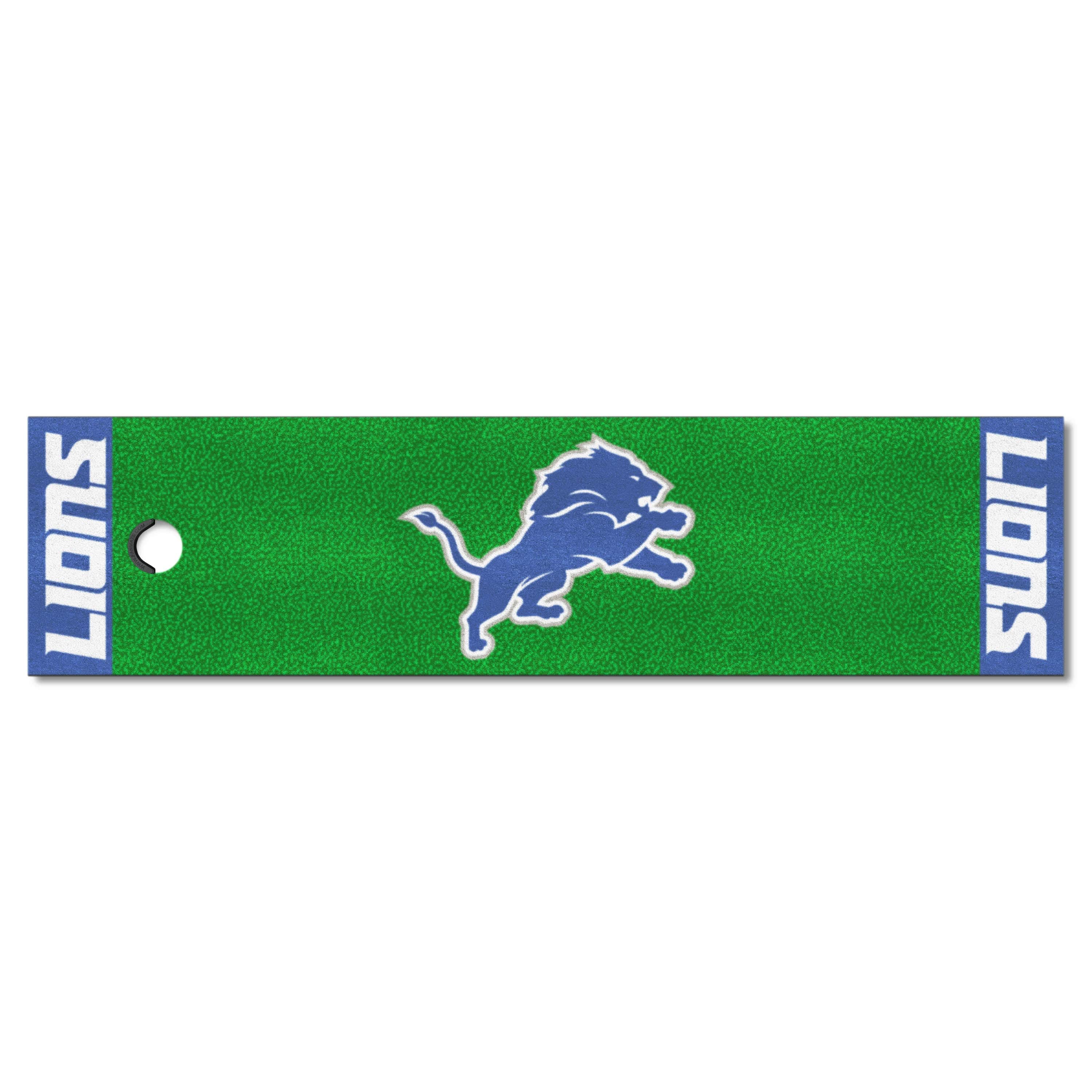 Detroit Lions Putting Green Mat - 1.5ft. x 6ft. - Detroit Lions