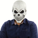 Halloween Face Mask Horror Latex Skull Mask Headgear