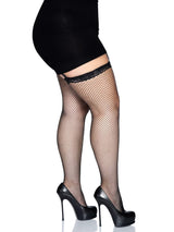 Gwen Fishnet Thigh High Stockings