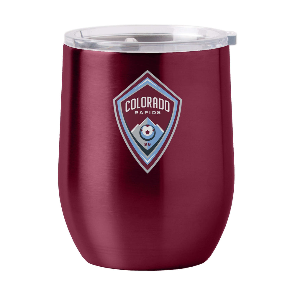 Colorado Rapids 16oz Gameday Stainless Curved Beverage - Logo Brands - Flyclothing LLC