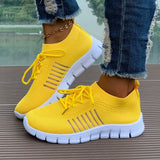 Breathable Mesh Round Toe Athletic - Trendsi - Flyclothing LLC