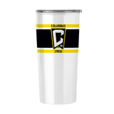 Columbus Crew 20oz Stripe Fusion Tumbler - Logo Brands - Flyclothing LLC
