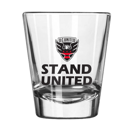 DC United 2oz Slogan Shot Glass - Logo Brands - Flyclothing LLC