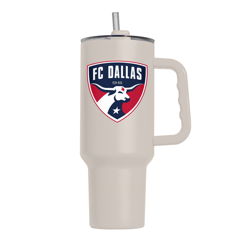 FC Dallas Sand 40oz Powder Coat Tumbler