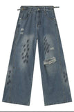 Men's Distressed Baggy Jeans - Trendsi - Flyclothing LLC