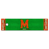 Maryland Terrapins Putting Green Mat - 1.5ft. x 6ft. - Maryland