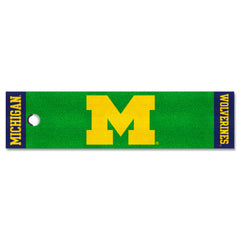 Michigan Wolverines Putting Green Mat - 1.5ft. x 6ft. - Michigan
