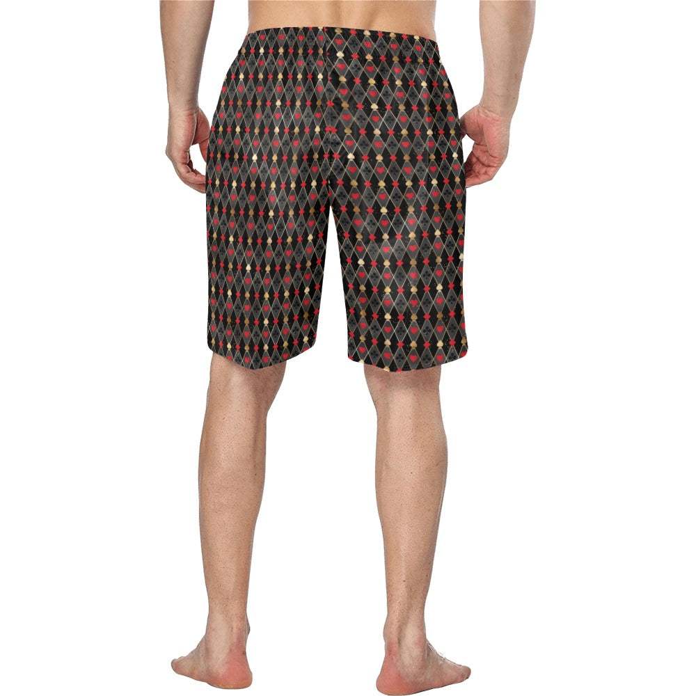 Baha Ranch Rodeo Vegas Men's Western Swim Trunks Shorts - Baha Ranch Western Wear - Flyclothing LLC