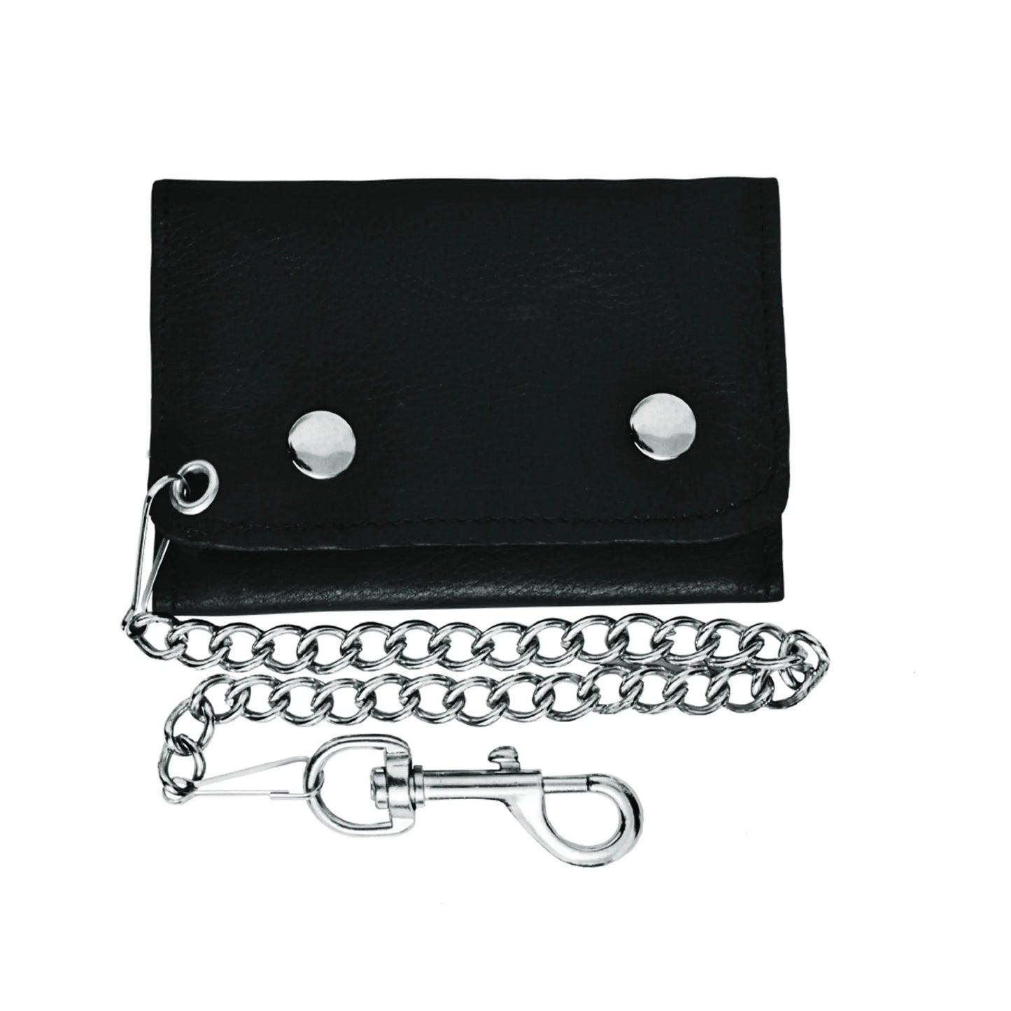 Stylish Black Biker Chain Wallet - Unik Just for Bikers - Flyclothing LLC