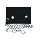 Stylish Black Biker Chain Wallet - Unik Just for Bikers - Flyclothing LLC