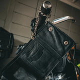 Stylish Black Biker Chain Wallet - Unik Just for Bikers - Flyclothing LLC