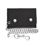 Stylish Black Biker Chain Wallet - Unik Just for Bikers - Flyclothing LLC