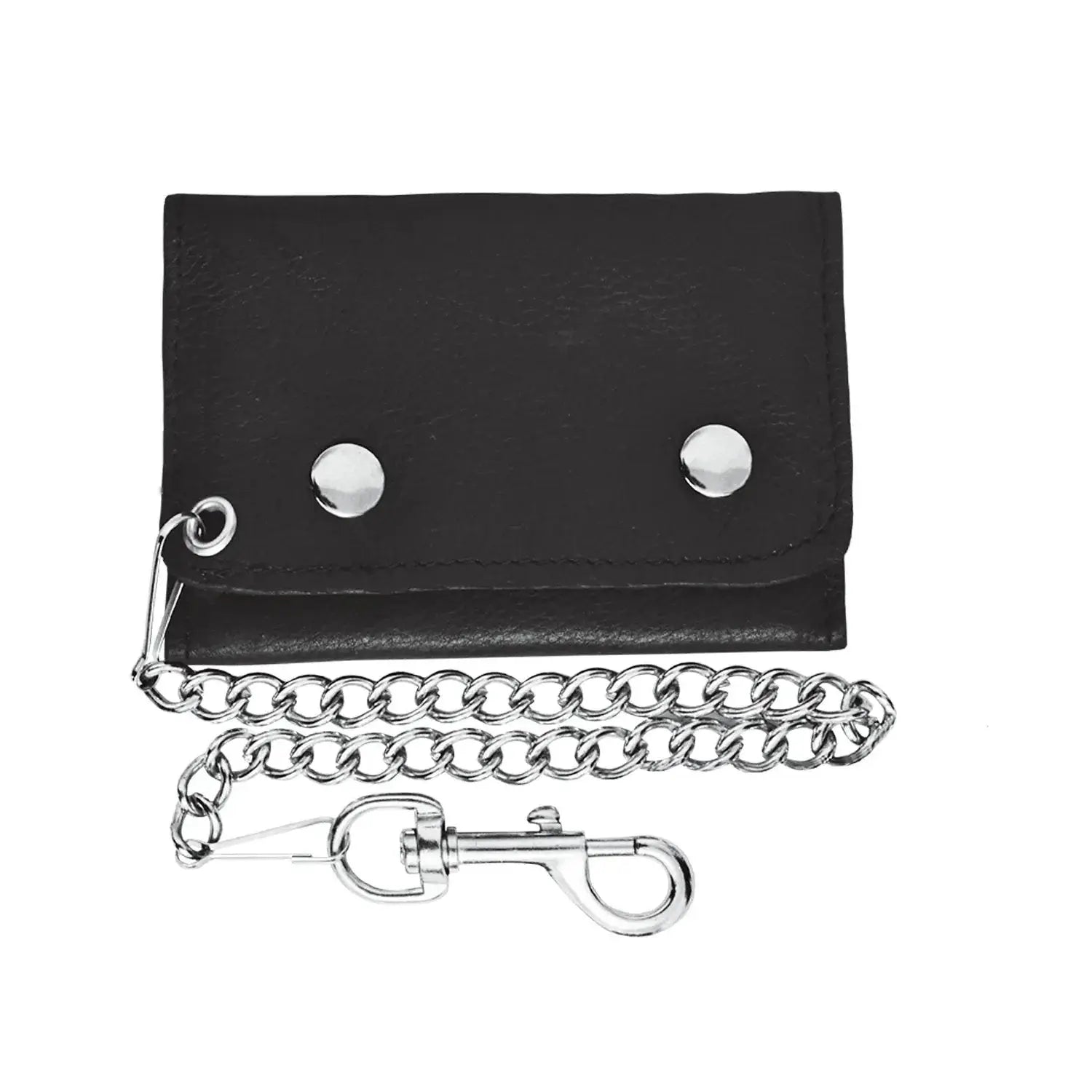 Stylish Black Biker Chain Wallet - Unik Just for Bikers - Flyclothing LLC
