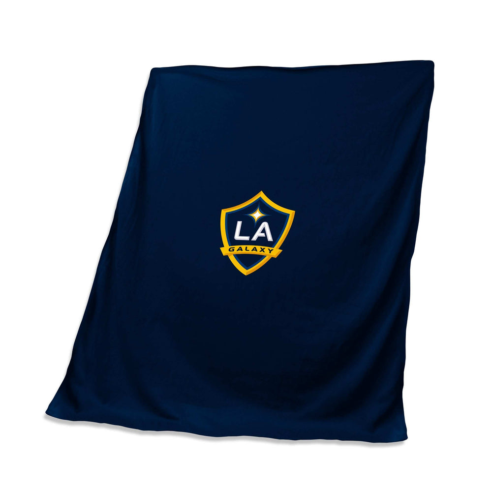 Los Angeles Galaxy Navy Screened Sweatshirt Throw f/ Primary Logo - Logo Brands - Flyclothing LLC
