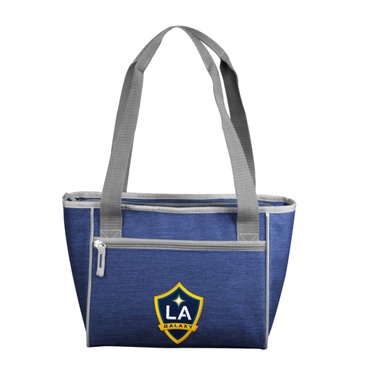 Los Angeles Galaxy Crosshatch 16 Can Cooler Tote - Logo Brands - Flyclothing LLC