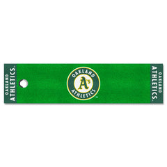 Oakland Athletics Putting Green Mat - 1.5ft. x 6ft. - Oakland Athletics