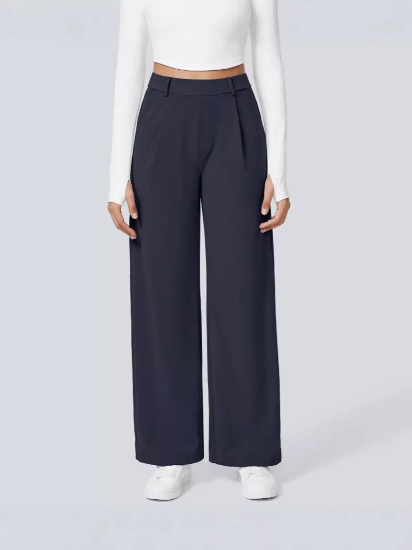 Wide Leg Pants - Trendsi - Flyclothing LLC