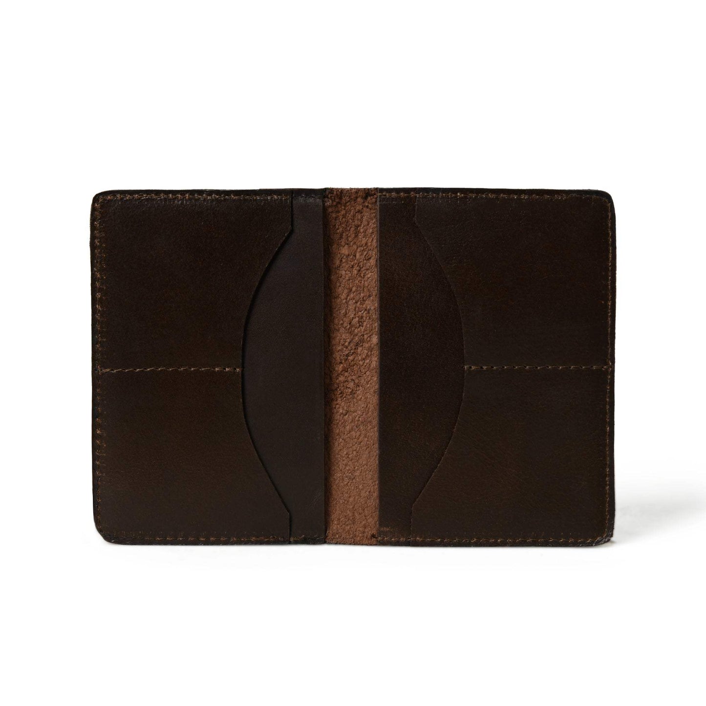PassportPlus Leather Cover- Dark brown - Classy Leather Bags - Flyclothing LLC