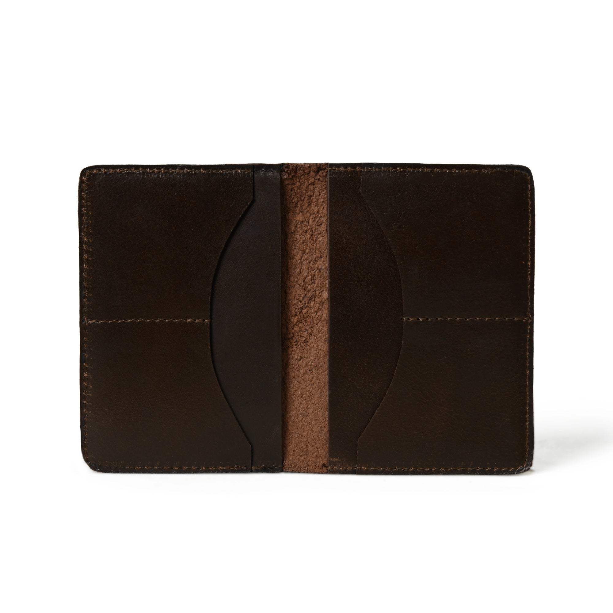 PassportPlus Leather Cover- Dark brown - Classy Leather Bags - Flyclothing LLC