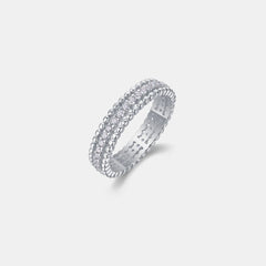 Moissanite 925 Sterling Silver Ring - Trendsi