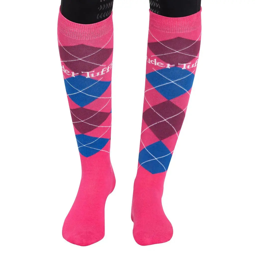 TuffRider Argyle Knee Hi Socks - Breeches.com - Flyclothing LLC