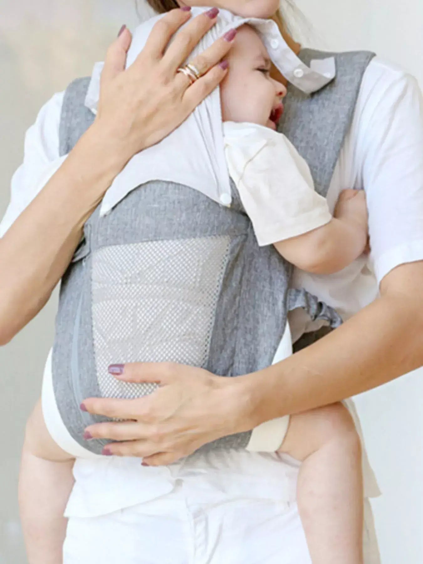 Ergonomic Breathable Baby Wrap - Trendsi - Flyclothing LLC