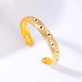 Evil Eye Open Bangle Bracelet - Trendsi - Flyclothing LLC
