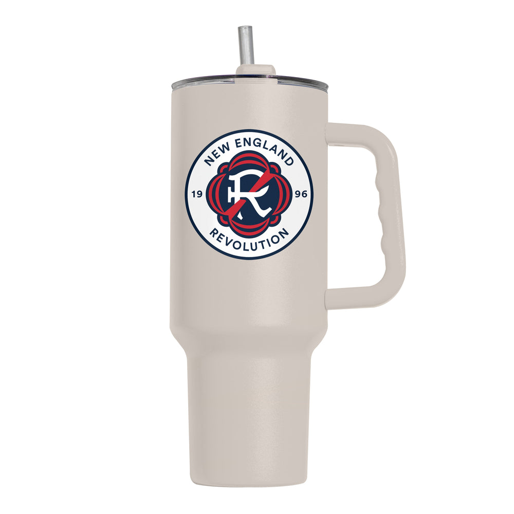 New England Revolution Sand 40oz Powder Coat Tumbler