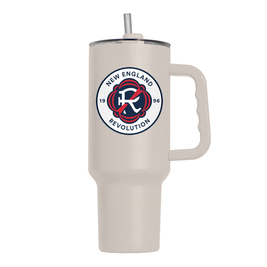 New England Revolution Sand 40oz Powder Coat Tumbler