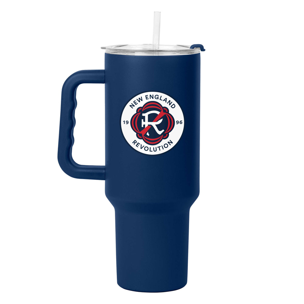 New England Revolution 40oz Flipside Powder Coat Tumbler - Logo Brands - Flyclothing LLC