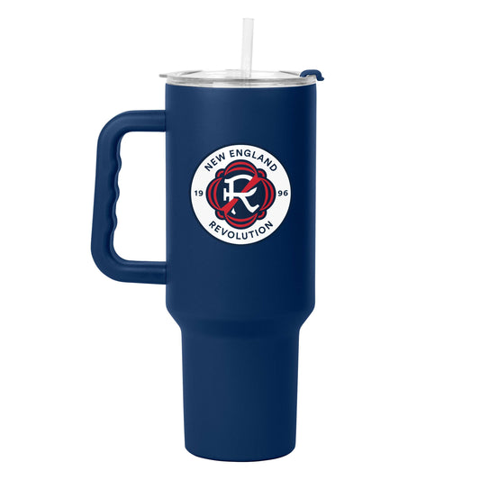 New England Revolution 40oz Flipside Powder Coat Tumbler - Logo Brands - Flyclothing LLC