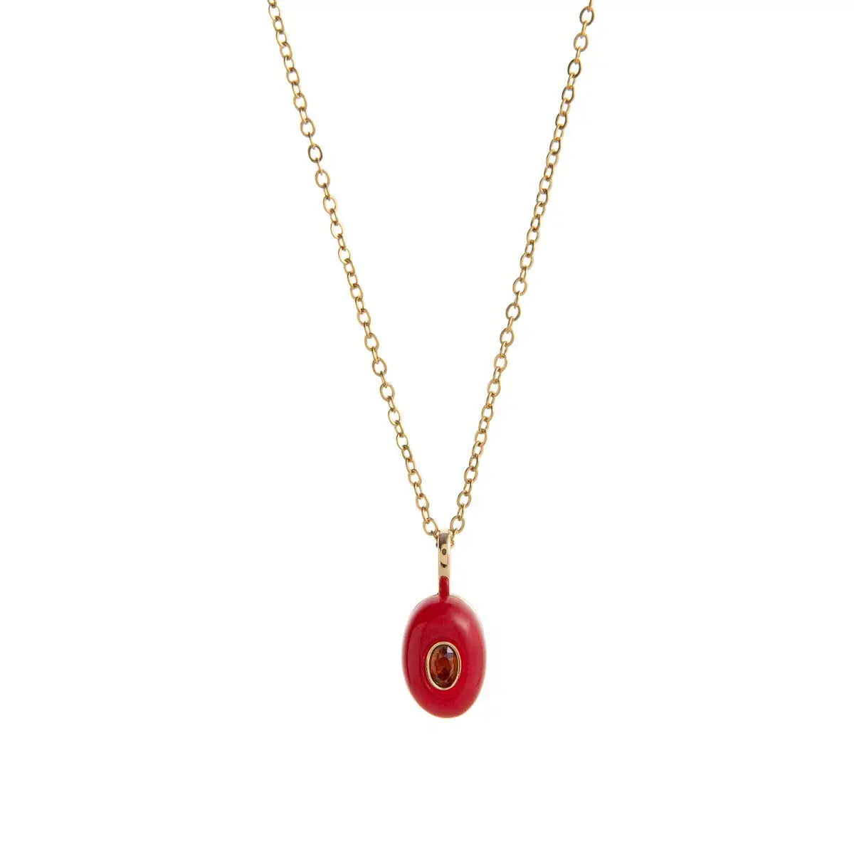 Natural Stone Pendant Necklace - Trendsi - Flyclothing LLC