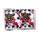 Real Salt Lake 20oz Floral Stainless Steel Tumbler