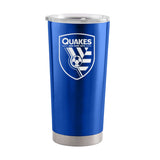 San Jose Earthquakes 20oz Gameday Stainless Tumbler - Logo Brands - Flyclothing LLC