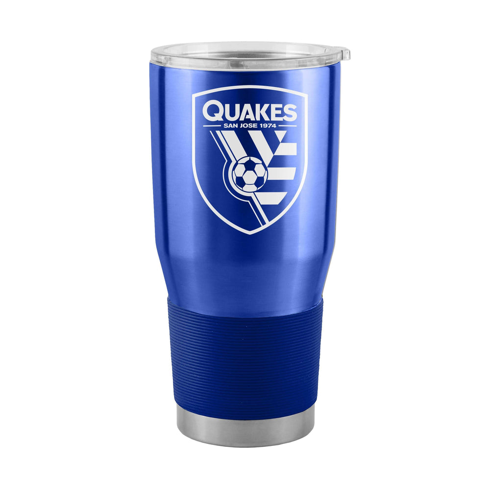 San Jose Earthquakes 30oz Gameday Stainless Steel Tumbler - Logo Brands - Flyclothing LLC