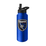 San Jose Earthquakes 34oz Logo Quencher Bottle - Logo Brands - Flyclothing LLC