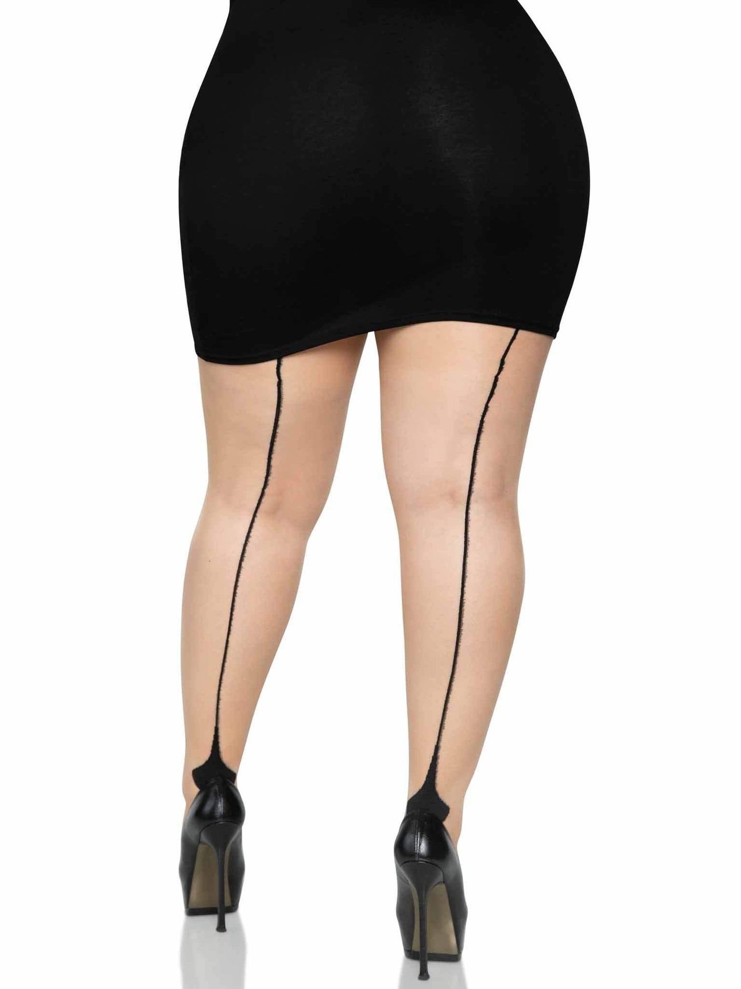 Nyx Sheer Cuban Heel Tights
