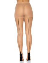 Nyx Sheer Cuban Heel Tights