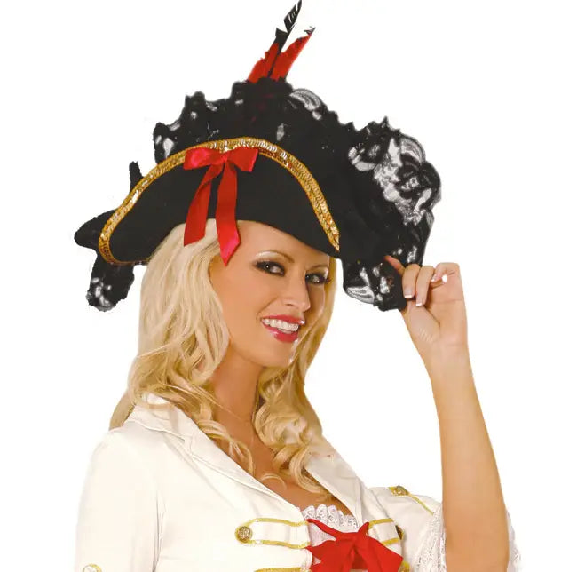 Elegant Moments Pirate Hat - Elegant Moments - Flyclothing LLC