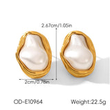 Vintage Personalized Non-fading Titanium Steel Earrings For Women - My Store - Flyclothing LLC
