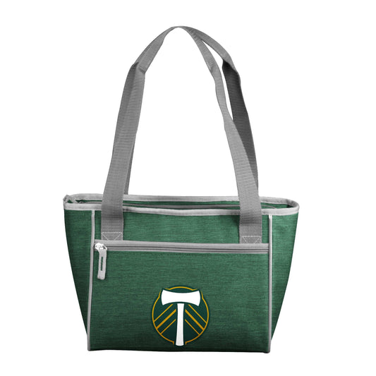 Portland Timbers Crosshatch 16 Can Cooler Tote - Logo Brands - Flyclothing LLC