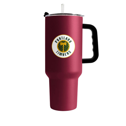Portland Timbers 3rd Kit 40oz Flipside Powder Coat Tumbler - Logo Brands - Flyclothing LLC