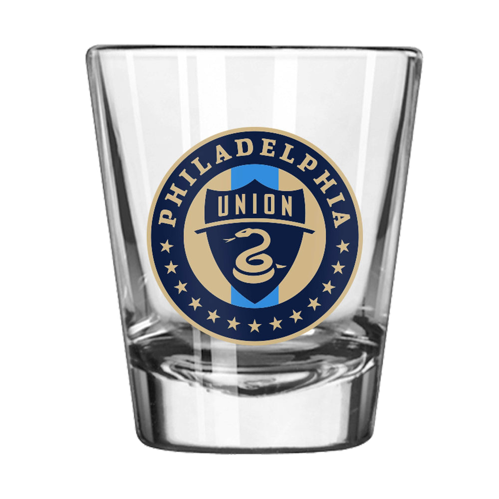 Philadelphia Union 2oz Swagger Shot Glass - Logo Brands - Flyclothing LLC