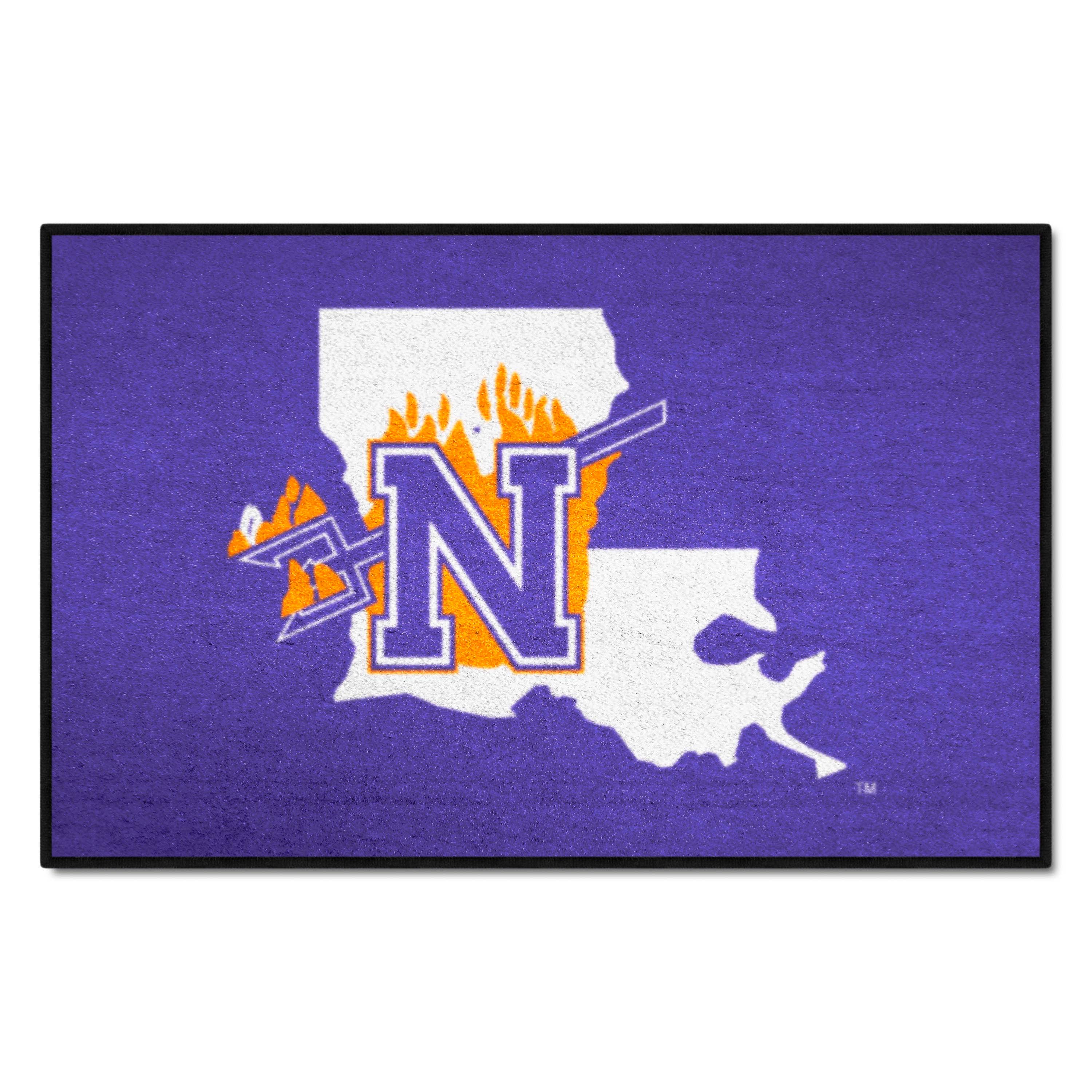 Northwestern State Demons Starter Mat Accent Rug - 19in. x 30in.