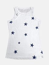 Full Size Star Round Neck Tank - Trendsi - Flyclothing LLC